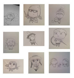 SCA Chibi Doodles