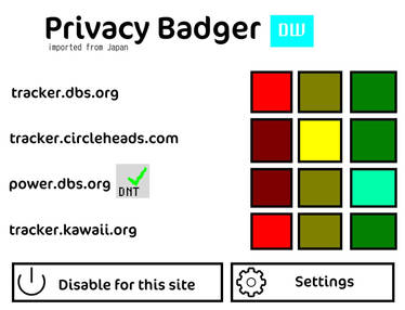Explore the Best Privacybadger Art | DeviantArt