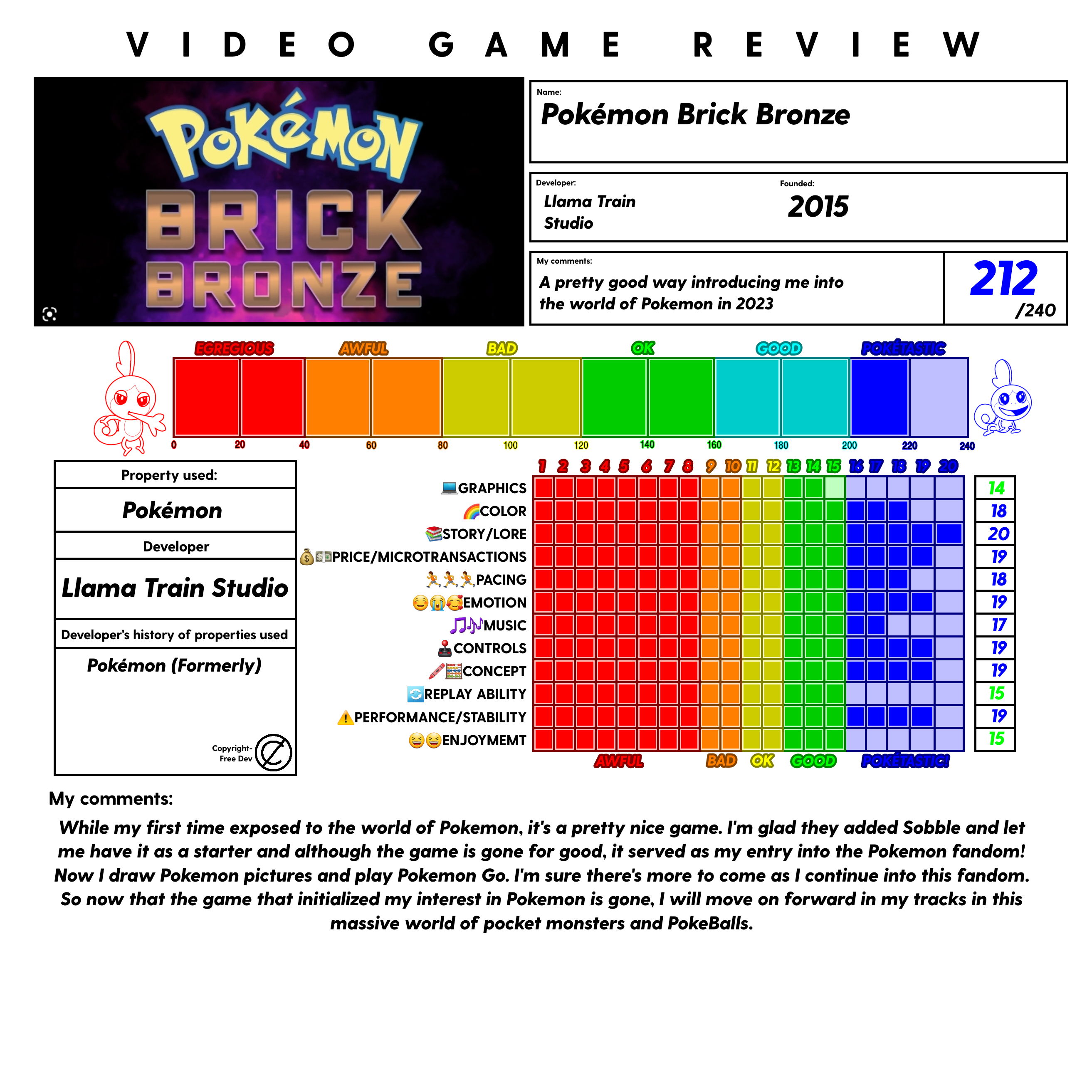 How to check ur pokemon stats in brick bronze project bronze