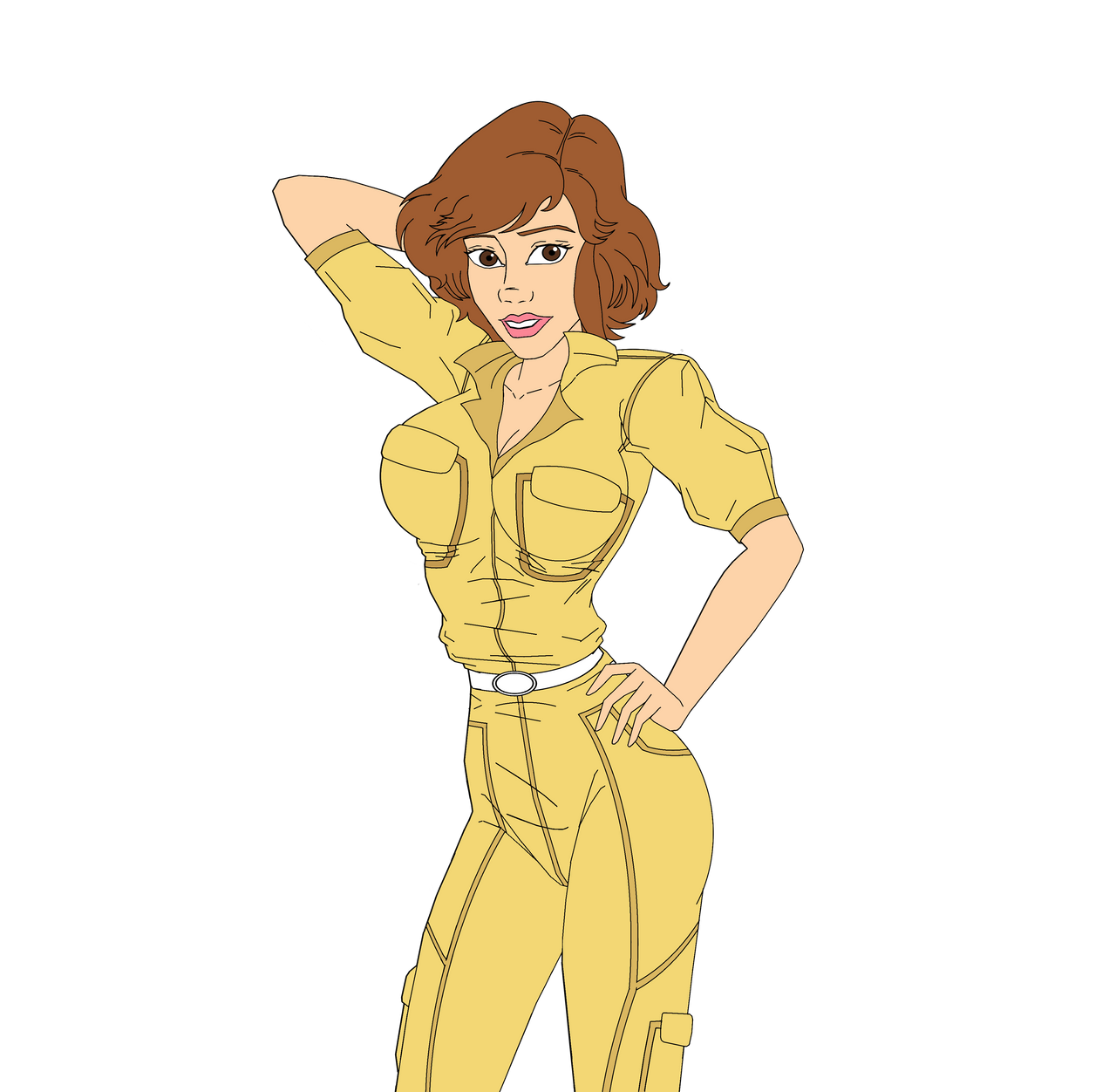 April Base Deviantart April Pose Flat Colours FIN by 27ImaginaryLines on DeviantArt