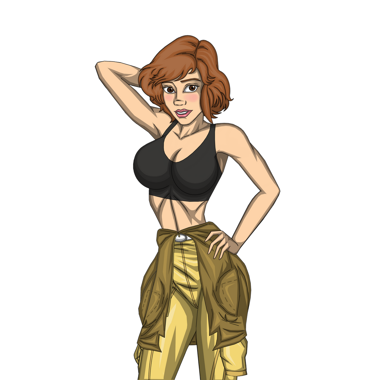 April Base Deviantart April Pose Unzipped by 27ImaginaryLines on DeviantArt