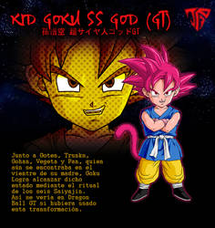 Kid Goku GT SSJ God BT3 Artbox - What If?