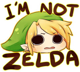 i hate how some people call link zelda