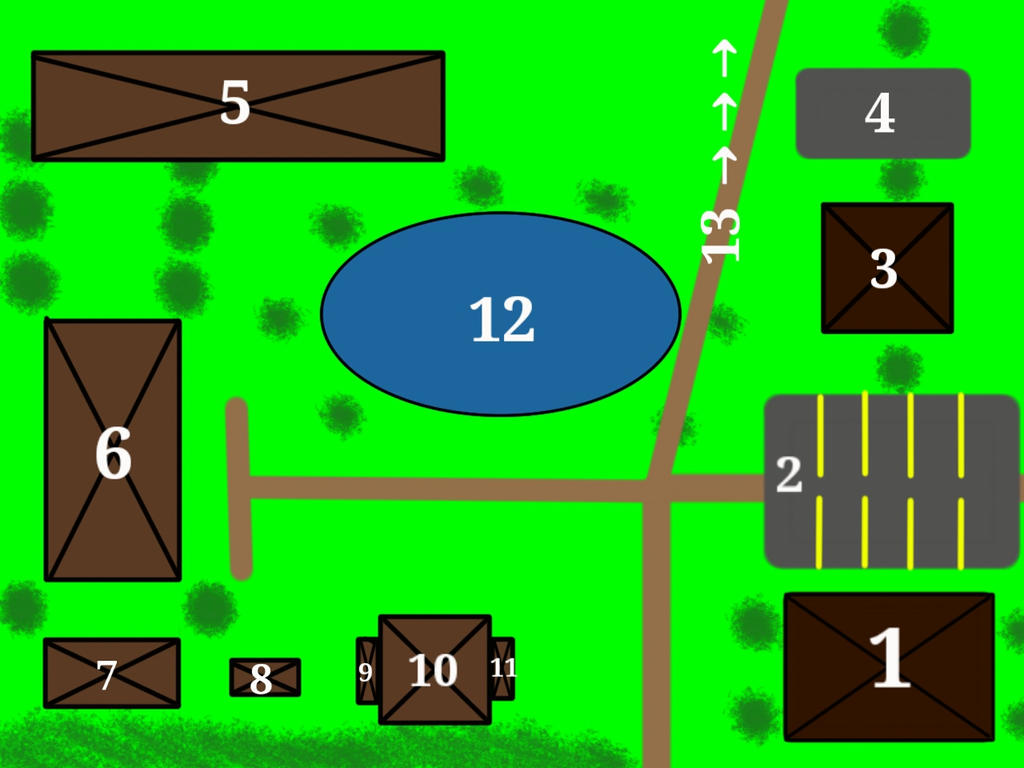 SCF Map of Main Buildings by CloudCreekKennels on DeviantArt
