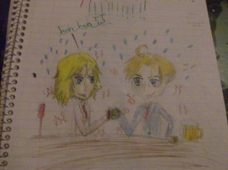 Hetalia ARM WRESTLE!!!!!!!!!!!!!: hetalia fan art