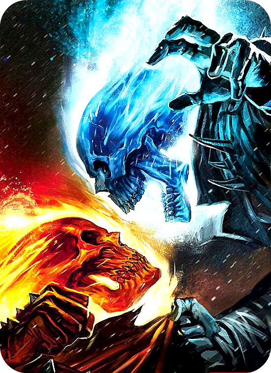 Ghost Rider Vs. Phoenix Ghost rider vs. Ghost rider by YoungML500 on DeviantArt