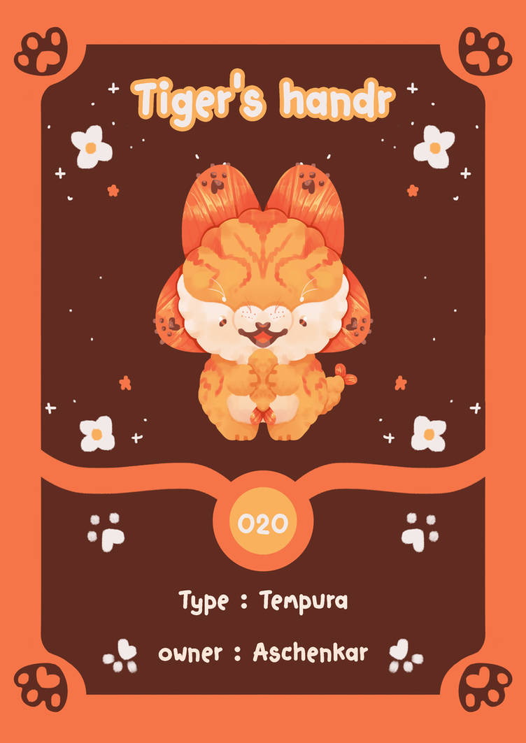 CS Tiger's handr card_020 by langmaew on DeviantArt