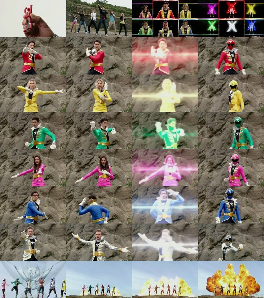 Power Rangers Super Megaforce Roll Call Complete by BLACKrangers123 on ...