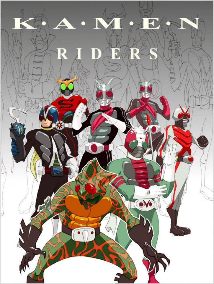 Kamen Rider Showa Era by BLACKrangers123 on DeviantArt