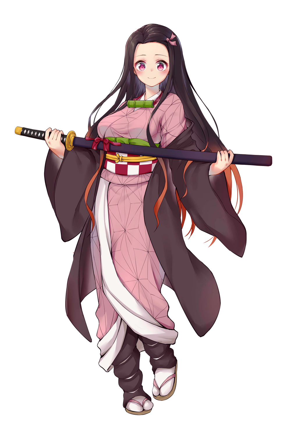 Kimetsu no Yaiba : Kamado Nezuko Render N-1 by BLACKrangers123 on