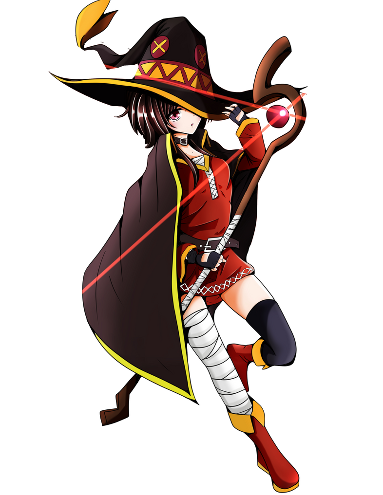 Konosuba : Megumin Render N-2 by BLACKrangers123 on DeviantArt