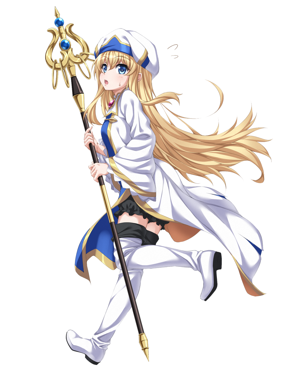 Priestess Goblin Slayer Wiki Fandom - Priestess Goblin Slayer Cosplay  Png,Hot Anime Girl Png - free transparent png images 