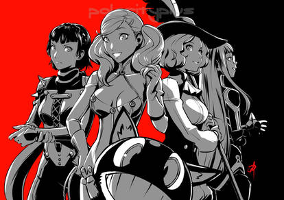 The ladies of Persona 5