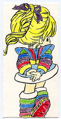 Watercolor 39: Rainbow Brite