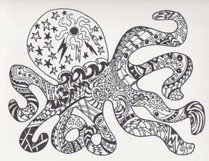 2-D Design 1: Octopus