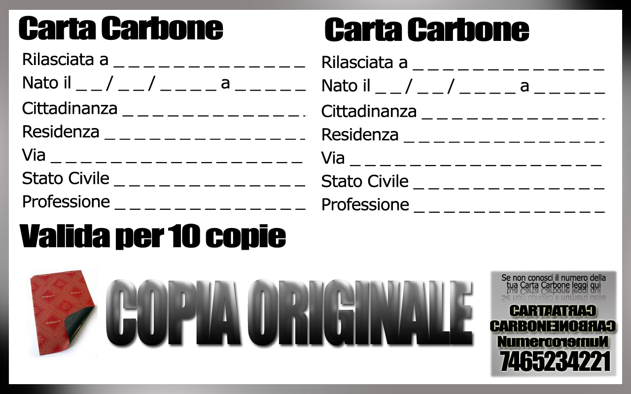 Carta Carbone by cine-M-ania on DeviantArt