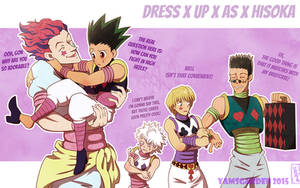 Dress up as Hisoka