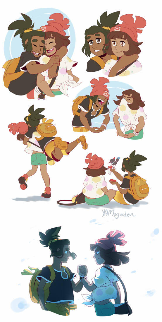 Friends and Rivals by YAMsgardenART on DeviantArt