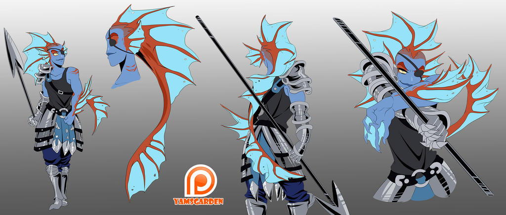 Undyne Redesign by YAMsgardenART on DeviantArt