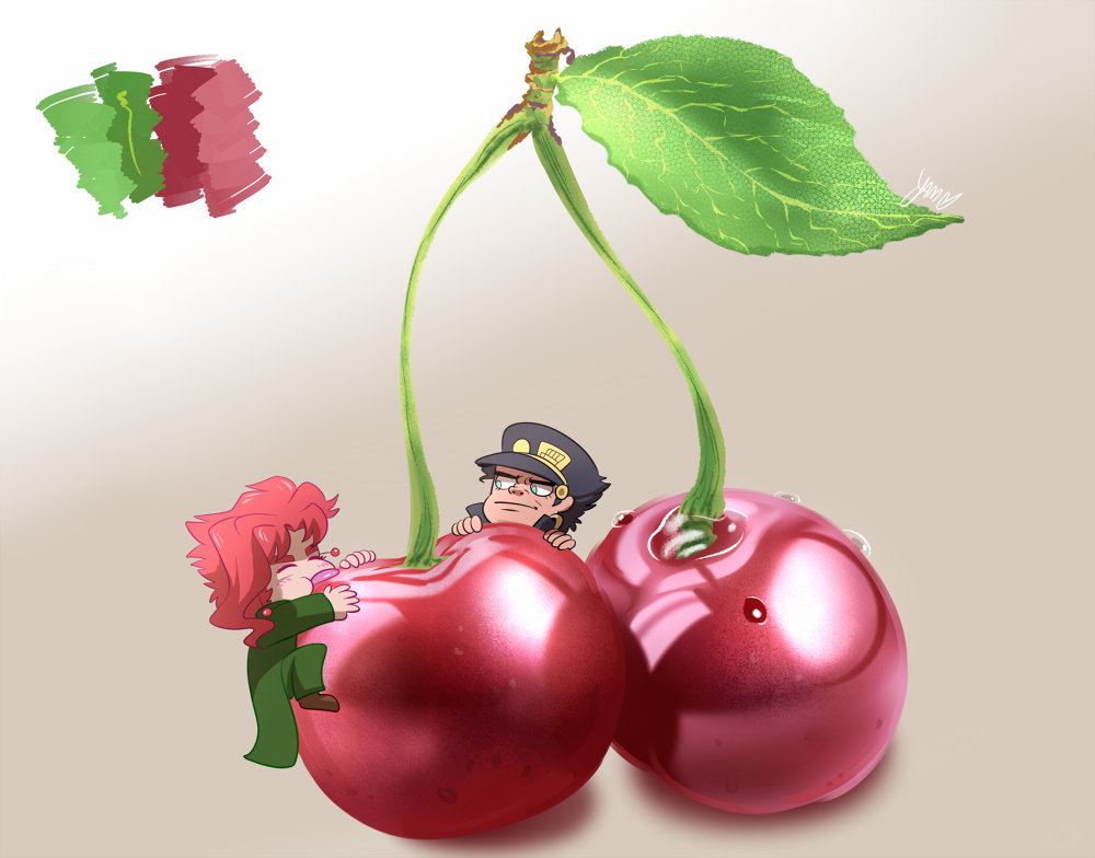 Painting Practice - 02 - Cherry Invader