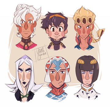 Jojo - Vento Aureo - The Passione - Doodles - 01