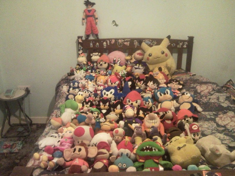 My plush collection is Updated again by PaRappaDaRappa123 on DeviantArt