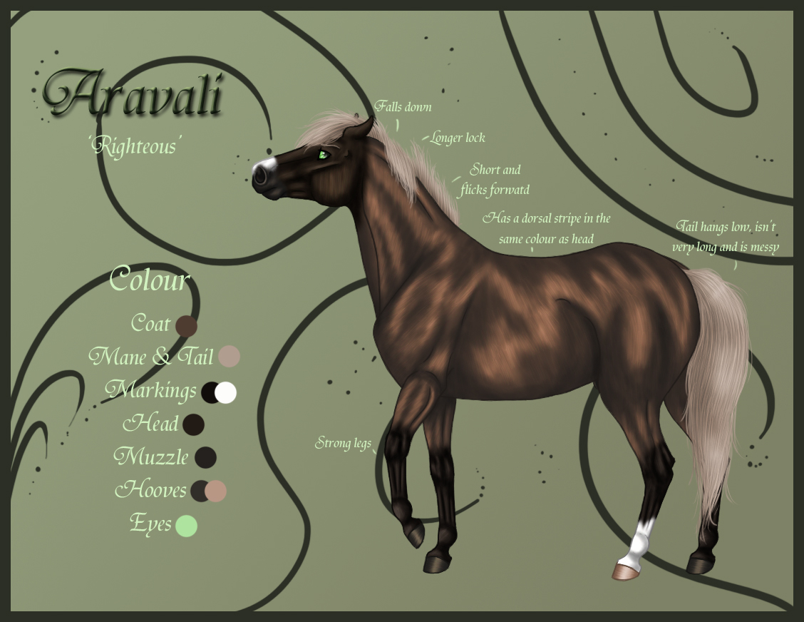 Aravali Reference Sheet OLD