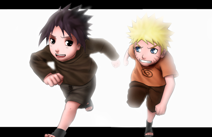 naruto and sasuke