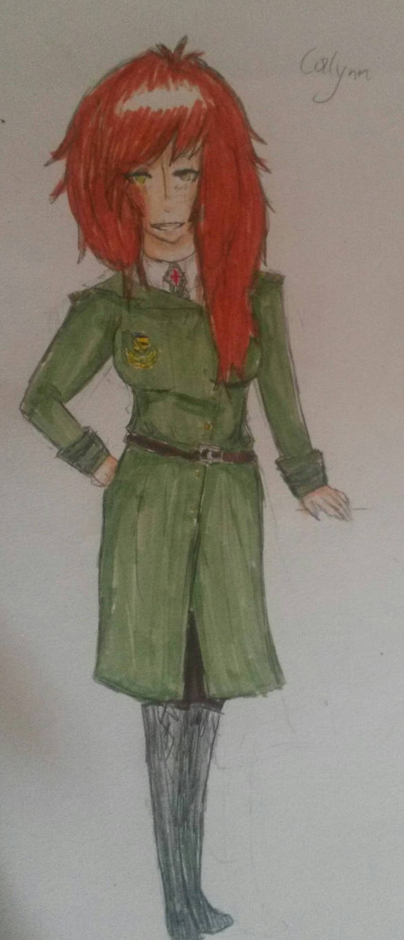 Calynn Calynn (coloured) by AssassinAzuko on DeviantArt
