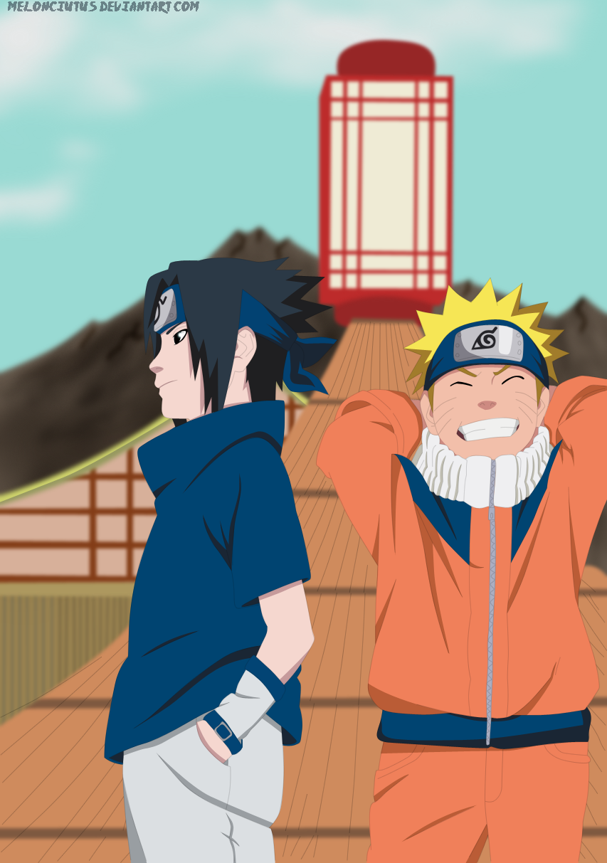 Naruto And Sasuke - The best friends