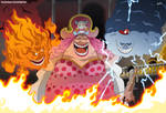 One Piece 851 - Brook vs Big Mom by Melonciutus