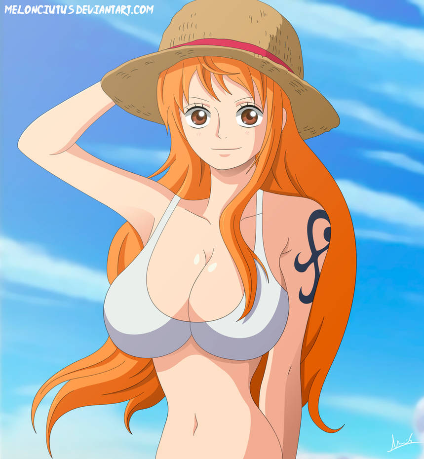 One Piece Nami By Melonciutus On Deviantart 