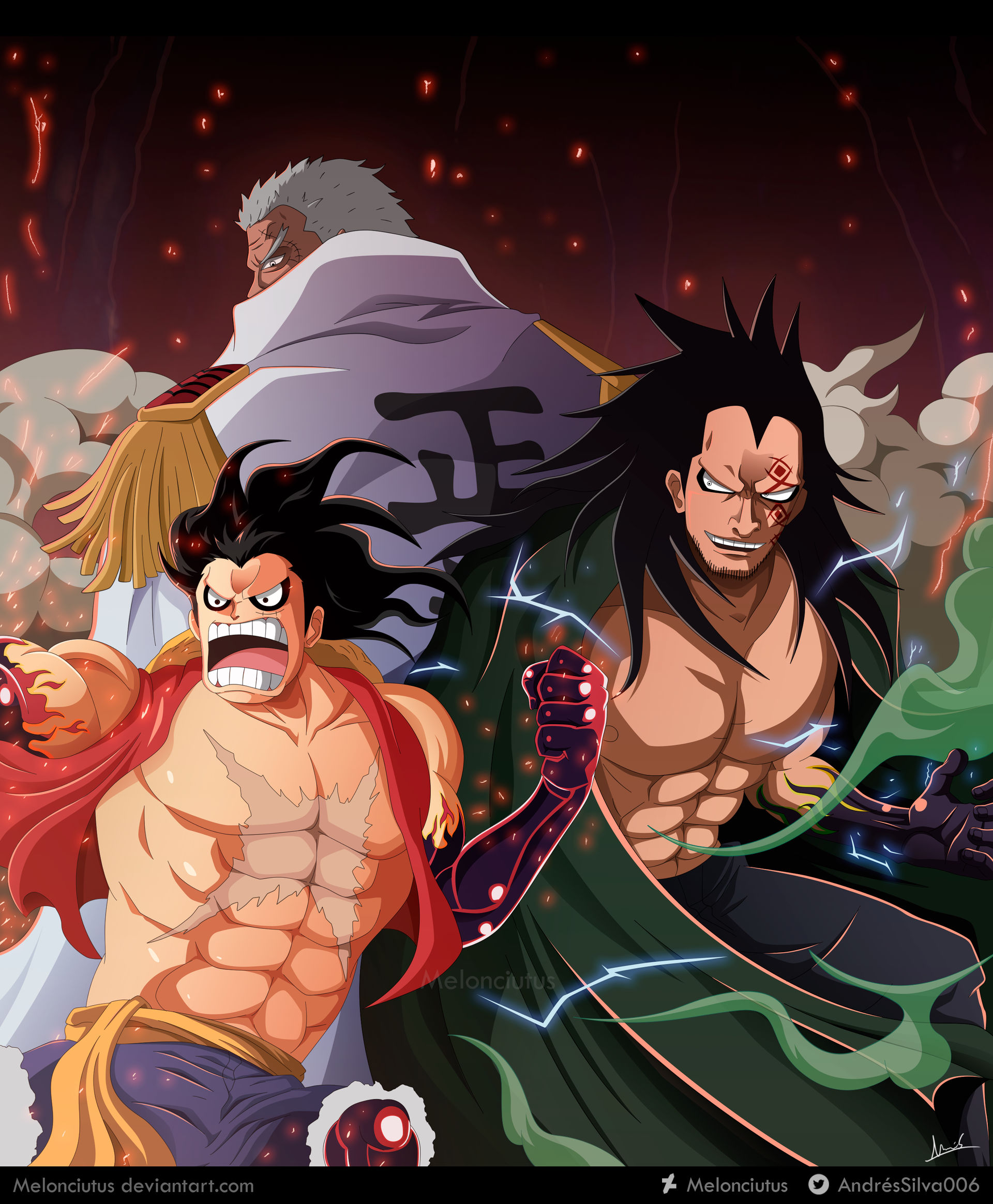 One Piece 1015 - Kaido by Melonciutus on DeviantArt