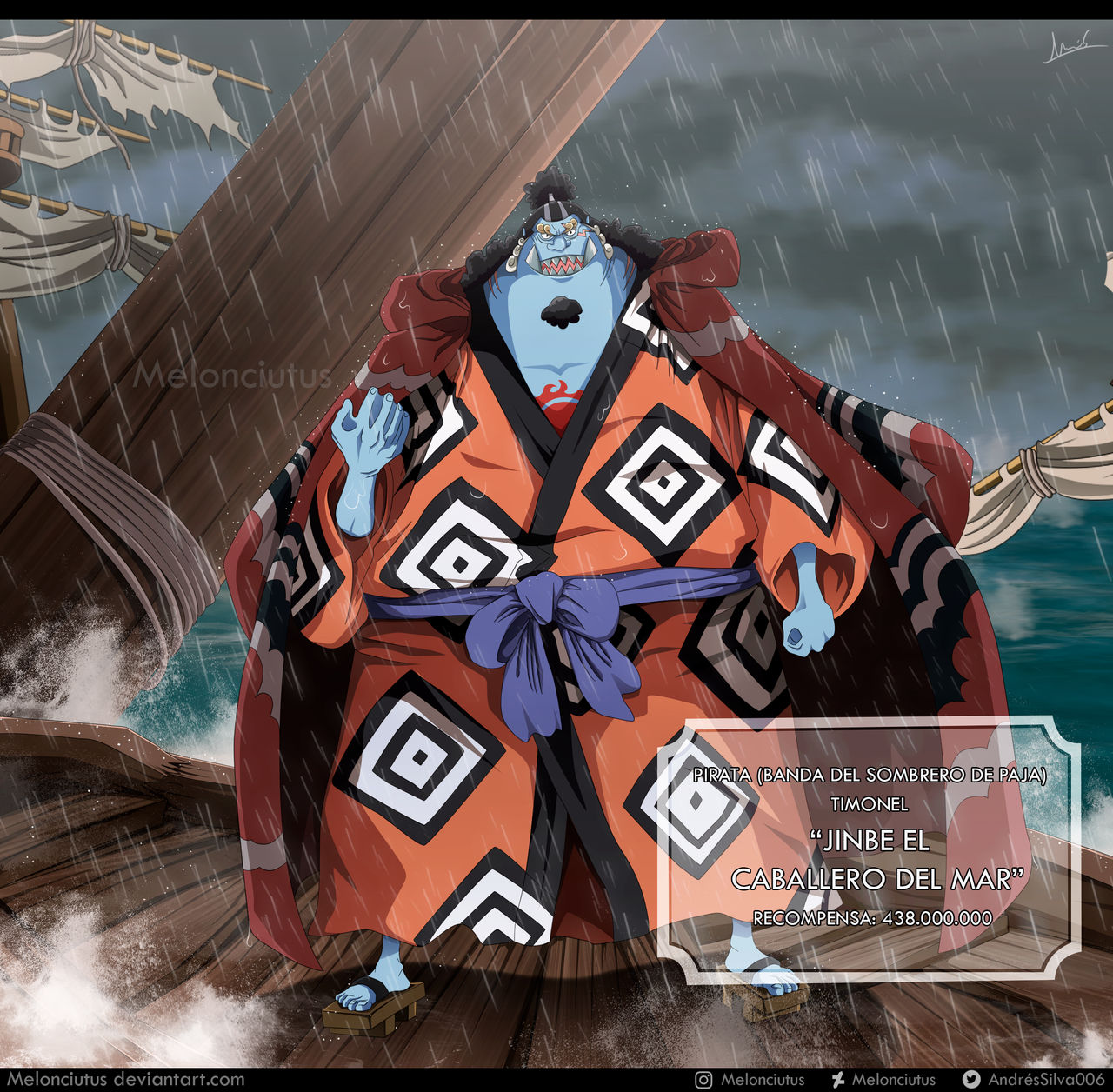 One Piece 976 Jinbe El Caballero Del Mar By Melonciutus On Deviantart One Piece 976 Jinbe El Caballero Del Mar By Melonciutus On Deviantart