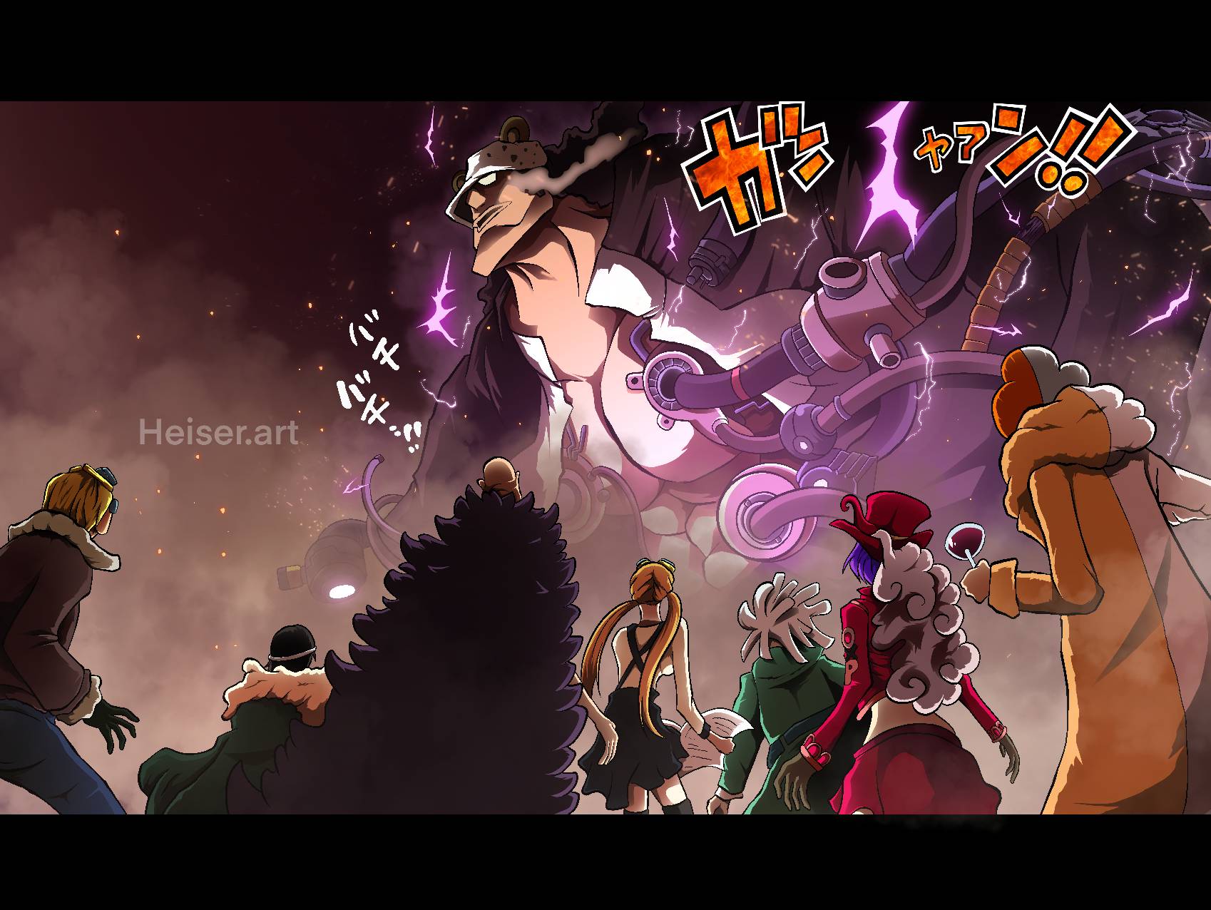 One Piece 1032 - Kokuj tatsunaki! by Melonciutus on DeviantArt