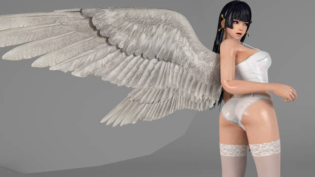 Nyo tengu White Lingerie