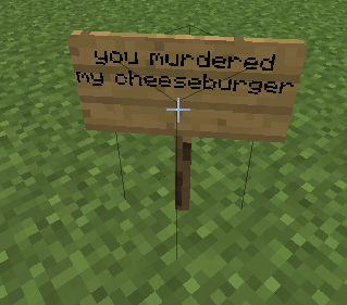 you murdered my cheeseburger by F4V0R1T1NG4V3RYTH1NG on DeviantArt
