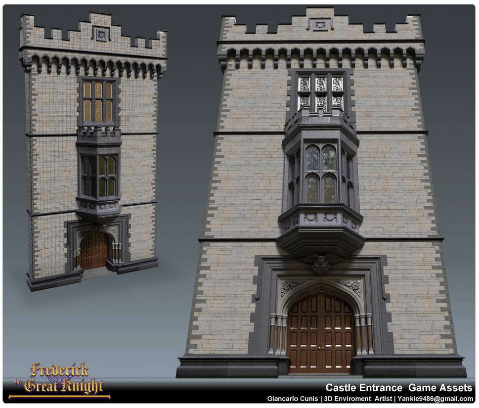 Castle Entrance by yankie9486 on DeviantArt