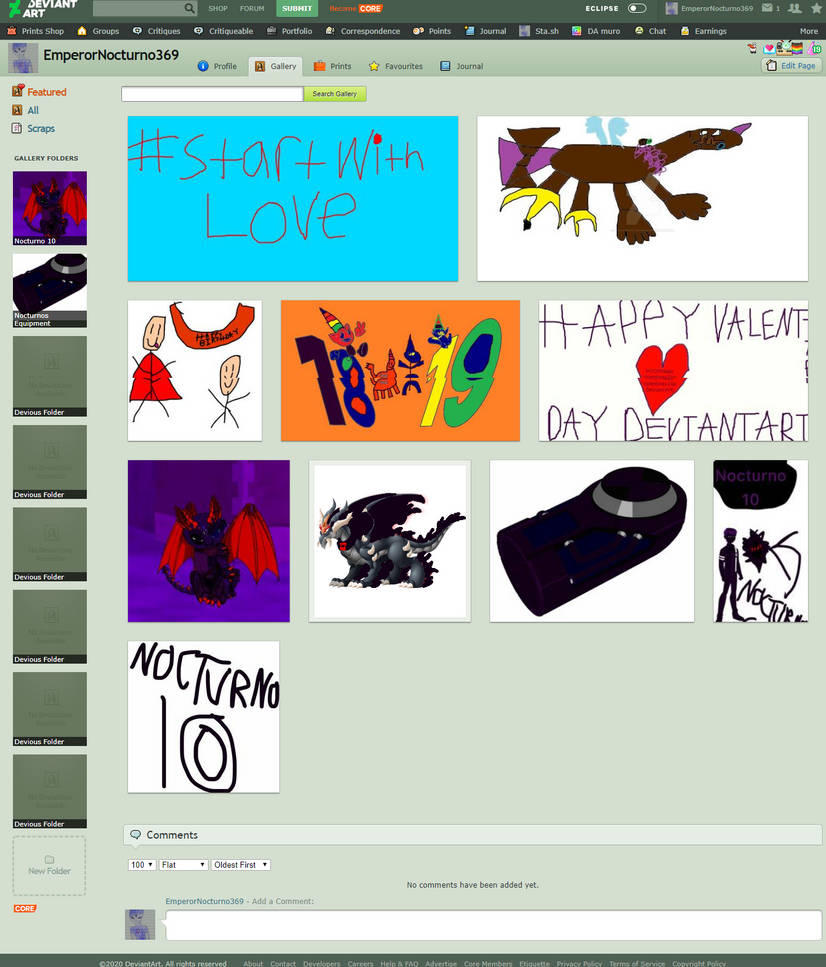 Generic Deviantart Profile Pic Of Old DeviantArt Profile Pt 2 by EmperorNocturno369 on DeviantArt
