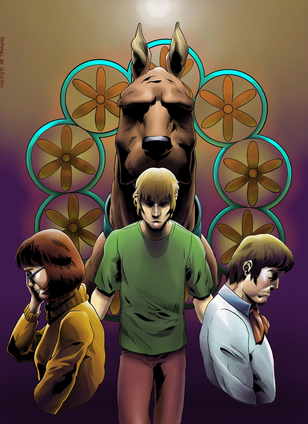 Death Note Scooby Scooby's Death Cover W Colors by Raphadeoli on DeviantArt