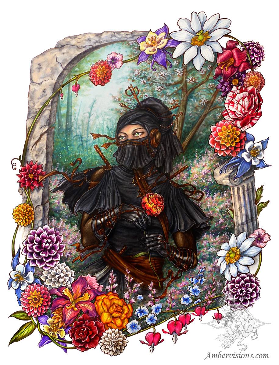 Ninja in the Flower Garden 2