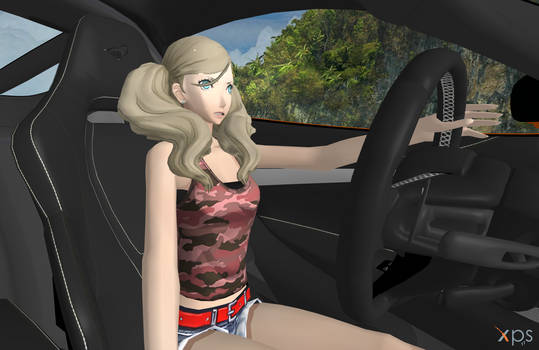 Ann Sports car drive! - 5