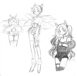 Angel sketches