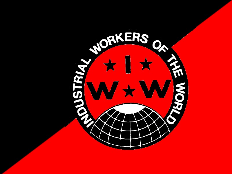 IWW Black and Red Flag by Skargill