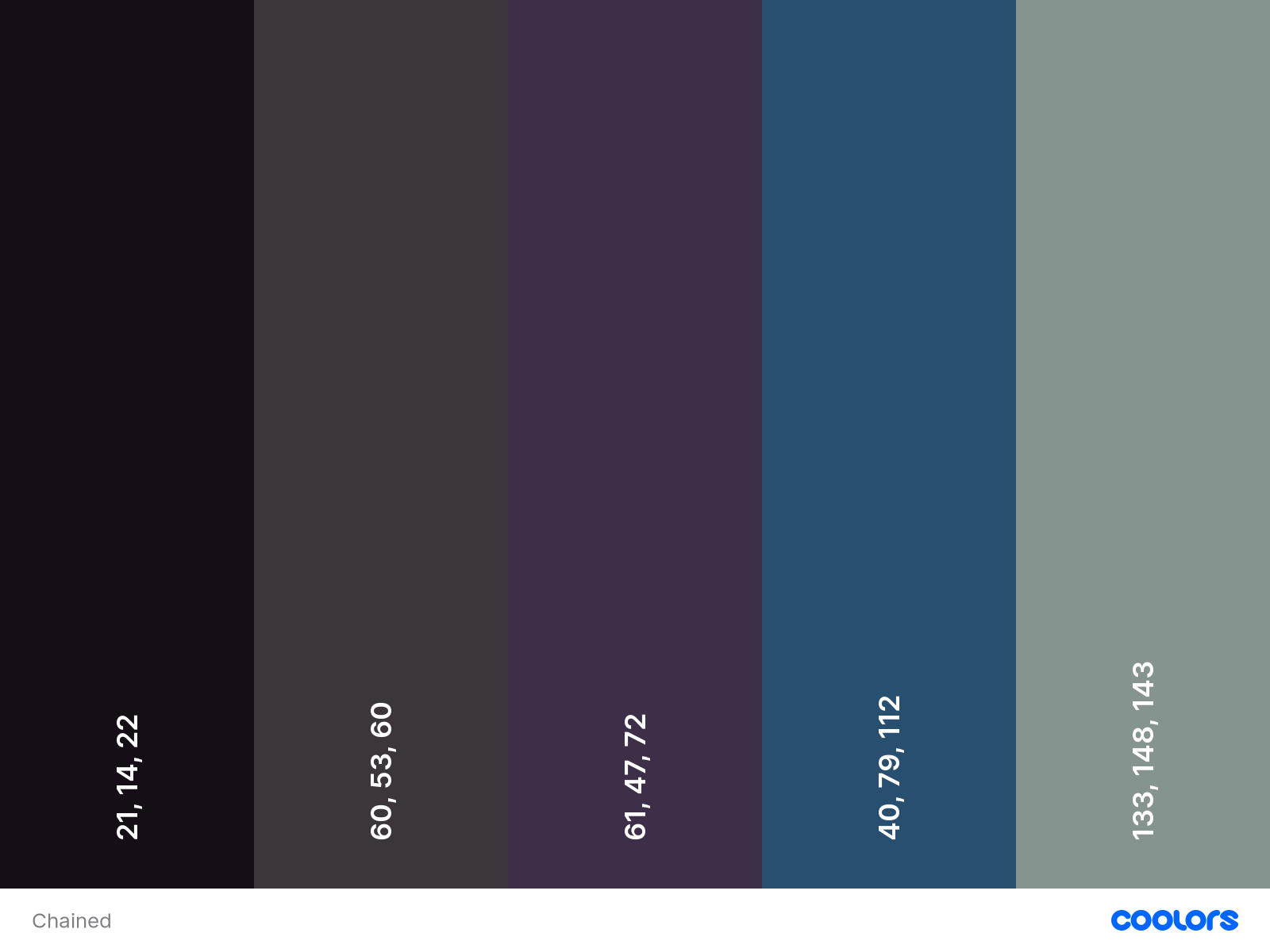 Chainer Selective Color Chained - resource color palette by VioletLeLuna on DeviantArt