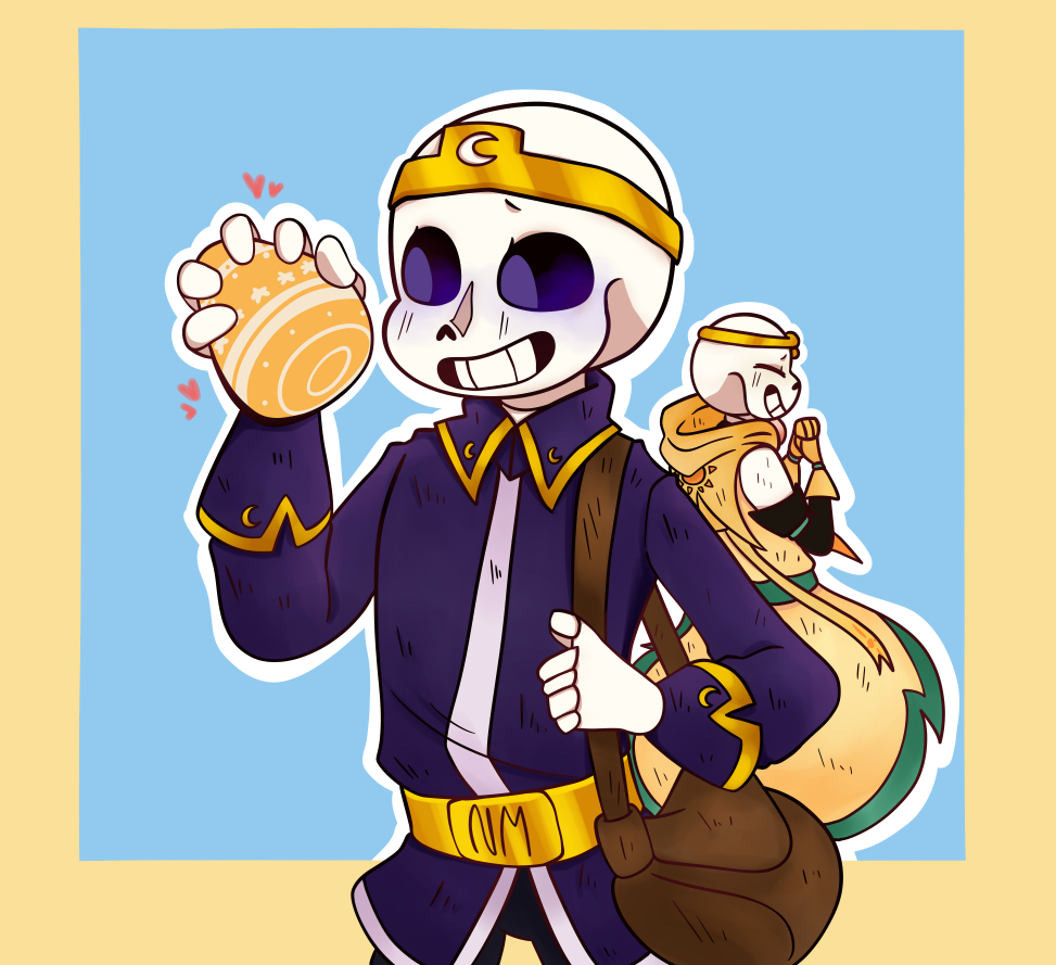 Passive Nightmare Sans Easter art :D by MrNightime on DeviantArt