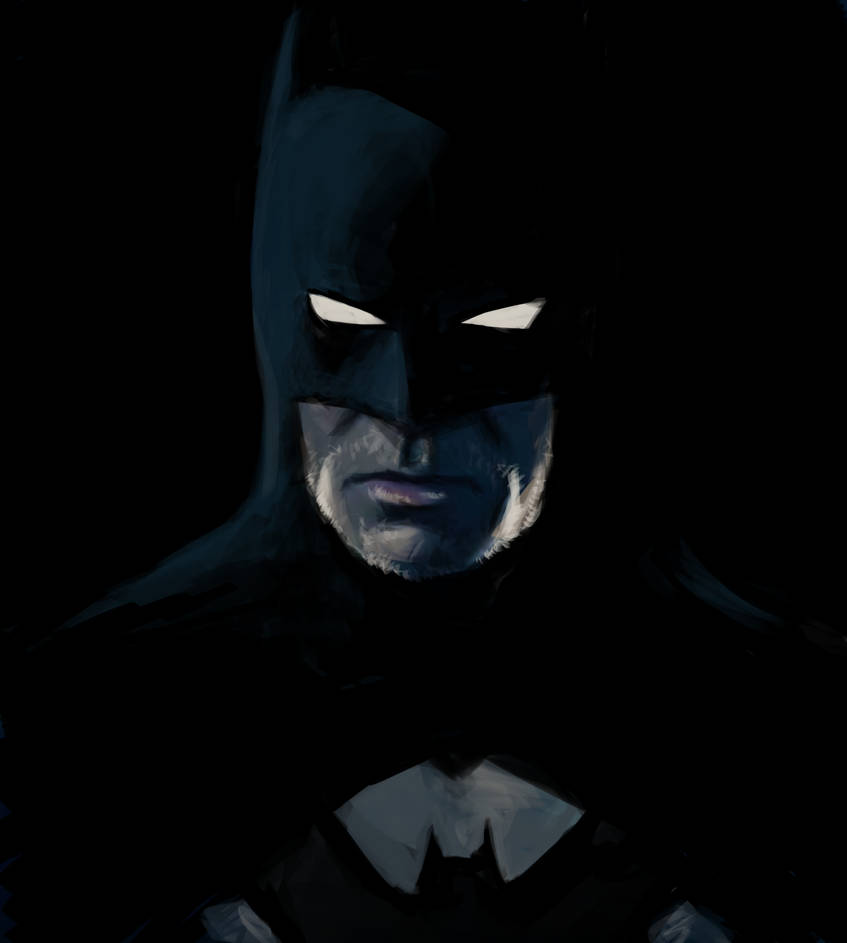 Batman Portrait Simple Batman Portrait by Aphelion-Art on DeviantArt