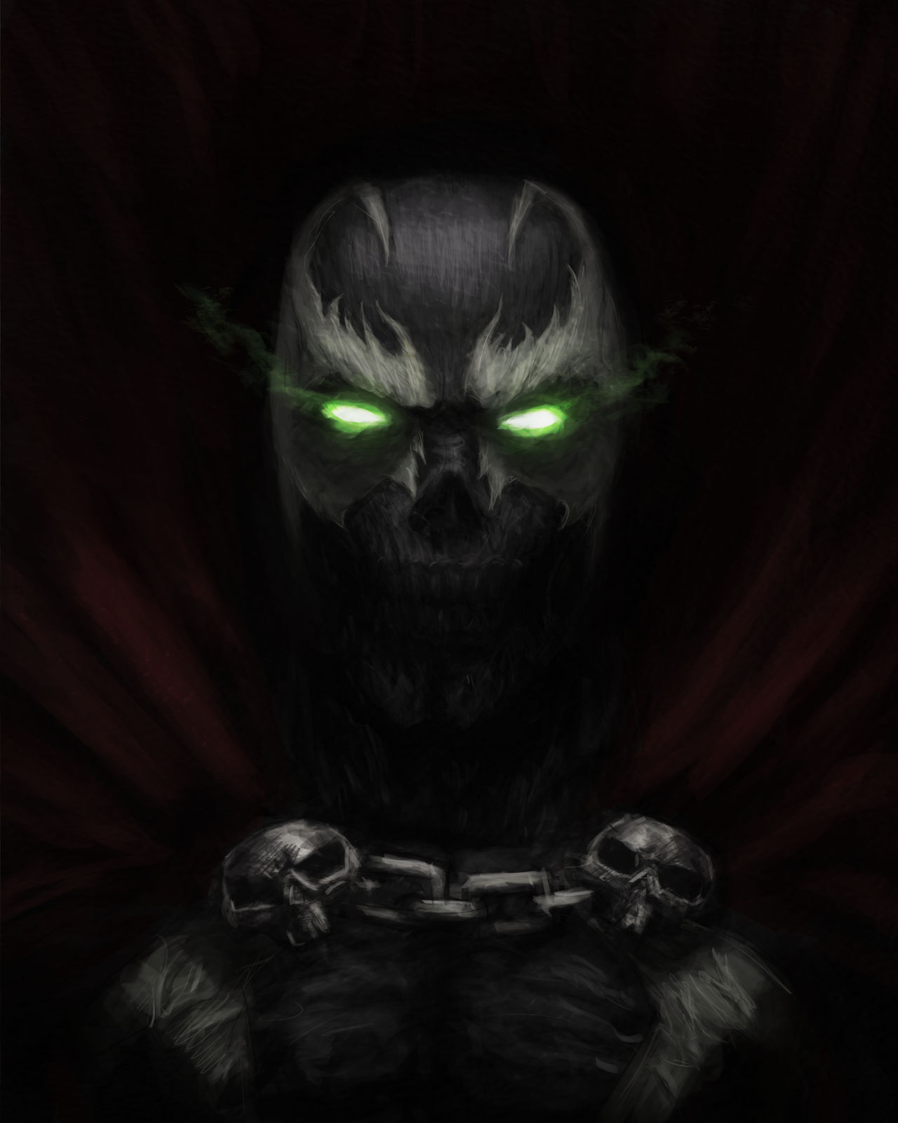 Spawn Portrait Background Spawn Portrait by Aphelion-Art on DeviantArt
