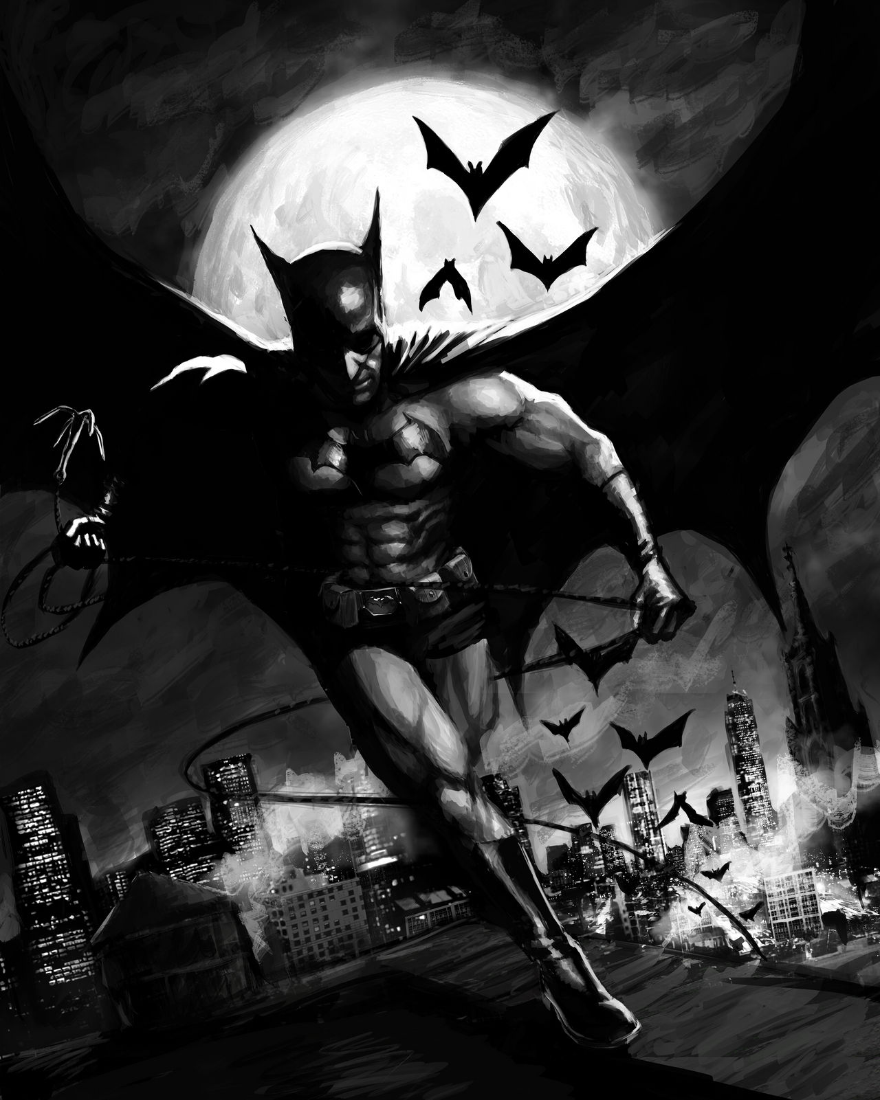 Batman Rooftops Comic Batman Rooftops by Aphelion-Art on DeviantArt