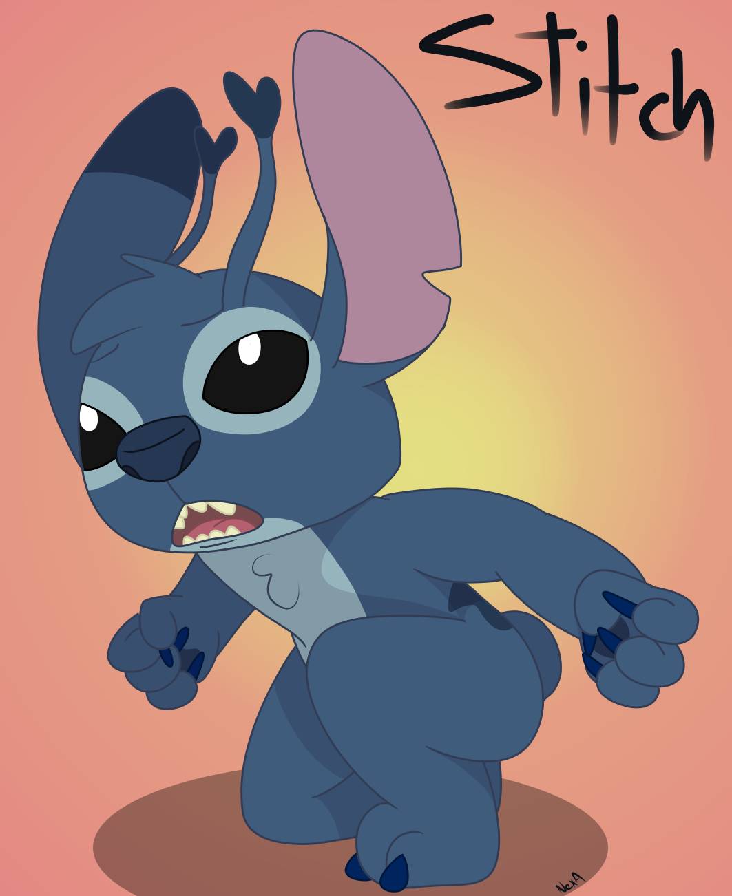 Deviantart Stitched Stitch by milliesketches on DeviantArt